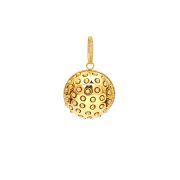 Yellow gold pendant