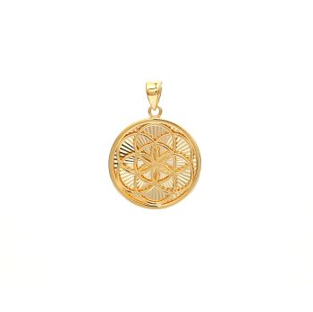 Yellow  gold pendant